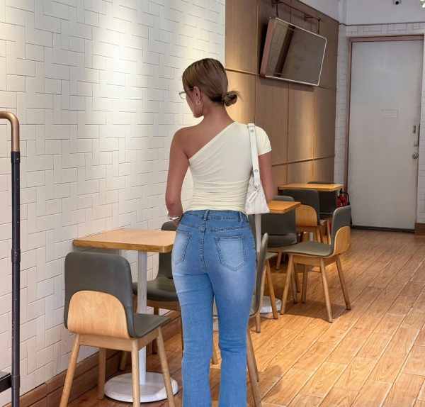 Sablex - [ Quần jean nữ ] QUẦN JEAN ỐNG ĐỨNG RÁCH – CHUẨN GU STREET STYLE HIỆN ĐẠI có đủ size xs-xxl