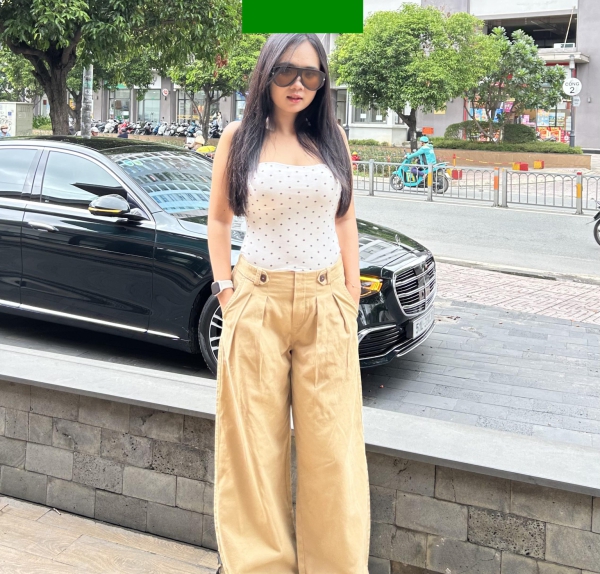 Sablex - QUẦN KAKI FORM ỐNG CONG – CHUẨN STREET STYLE CỰC CHẤT. có Size XS - XXL, dễ phối đồ, hack dáng
