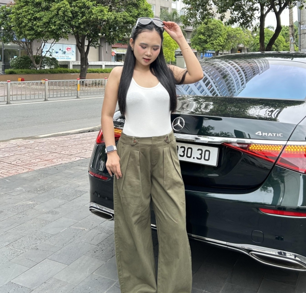 Sablex - QUẦN KAKI FORM ỐNG CONG – CHUẨN STREET STYLE CỰC CHẤT. có Size XS - XXL, dễ phối đồ, hack dáng