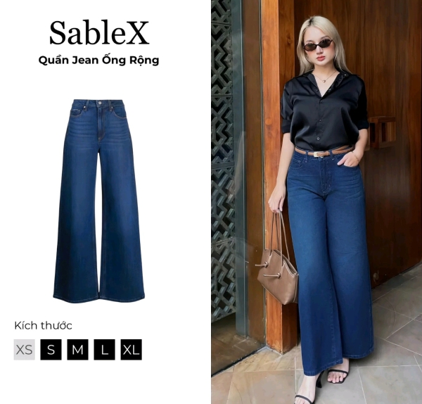 Quần Jean Ống Rộng